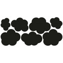 Sæt med skyer 2 wallsticker