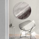 Tableau sur alu Dibond Nouveauprints - Cristal de roche - Rond