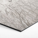 Wanddecoratie wilde bloemenweide met vlinders in Scandinavisch design - Ms Tiff - Alu-Dibond