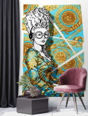 Fototapete, Moderne Dame abstrakt