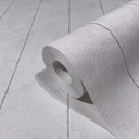 Multistribet tapet, non-woven Shades Iconic hvid, grå