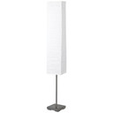 Stehleuchte Luan, weiß, 145 x 18 cm, Metall Stehlampe