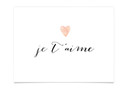 Plakat Confetti & Cream - Je t'aime