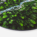 Tableau sur alu-Dibond rond Murko - Mère Nature
