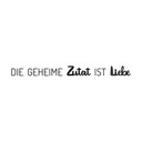 Deko Spruch Die geheime Zutat ist Liebe - Acrylbuchstaben