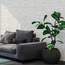 Tapeta włókninowa Livingwalls New Walls Loft Living o wyglądzie kamienia, ceglana szarość, biel