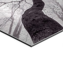 Alu-Dibond brossé avec Effet Doré, Argenté & Cuivré - Un regard vers les cimes des arbres - Pavlasek