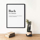 Poster Grammatik - Buch