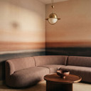 Fototapete Rotko Dawn - Warmer Horizont - Sir Edward x Grigory Gladarev - 240x192 cm