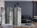 Paravent Séparation de pièce - Monde en béton, 3 pièces
