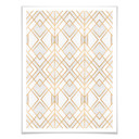 Plakat Fredriksson - Złota geometria