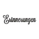 Acrylbuchstaben Erinnerungen