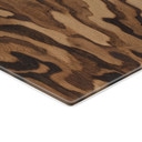 Plaque de Protection pour Cuisinière Ettore Walnut - Veinage de Bois Abstrait - Sir Edward x Grigory Gladarev