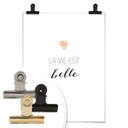 Plakat Confetti & Cream - La vie est belle