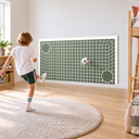 Filz Fußball, Torwand Akustikpaneele, Wanddeko mit Akustikfunktion für das Kinderzimmer