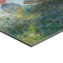 Billede Monet - Kvinde med parasol - Madame Monet og hendes søn – print på aluminium (Alu-Dibond)