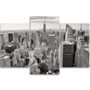 3 stykke lærredstryk, New York Manhattan City
