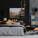 Tableau en verre - Vieilles Voitures