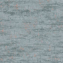 Abstrakt non-woven tapet i grøn med kobber accenter - moderne tapet med betonlook