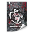 Muurprints Buttafly - Our Cruel World
