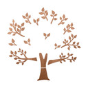 Drewniane drzewo genealogiczne XXL Family - drewno mahoniowe