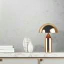 Non-woven, tekstil-optisk tapet Novamur Kylie hvid