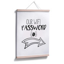 Plakat Nasze hasło Wifi