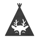 MDF - Dekoracja drewniana - Tipi - Jeleń