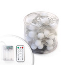 LED Lichterkette Kugeln mehrfarbig