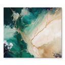 Dækplade til komfur Elegance of the Ocean - Golden Currents - Alpenglow Workshop