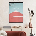 Obraz tkaniny Rivers - Japonia