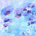Fototapet Niksic - Rhapsody Blue