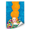 Poster autocollant Hülya - Jolie inconnue