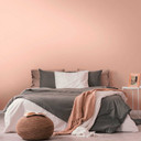 Papel pintado tejido-no tejido unicolor rosa - papel pintado moderno mate - papel pintado liso