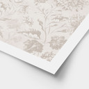 Plakat z kwiatami Wildflowers w kredowym kolorze Greige - Bloomery Decor