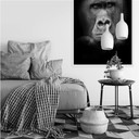 Muurprints Gorilla