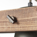 Pendelleuchte Maria, braun, 115 x 70 cm, Holz Pendellampe, dimmbar