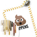 Plakat - Emojione - Shit happens