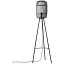 Stehleuchte Willi, braun, 130 x 45 cm, Bambus Stehlampe