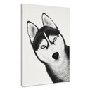 Obraz na płótnie Siberian husky - portret psa - Korenkova