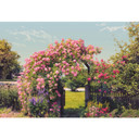 Fotobehang Papierbehang Rose Garden