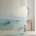 Film pour Porte Velvet Dusk - Paysage Abstrait - Sir Edward x Grigory Gladarev