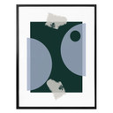 Plakat Nordic Creators - Niebiesko-zielony