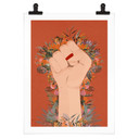 Plakat Treechild - Bunt w morzu kwiatów