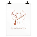 Poster Mains de Ramadan Kareem