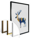 Plakat Orara Studio - Łoś niebiesko-żółty