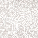 Delikatna mandala na szaro-beżowej fototapecie - Bloomery Decor