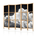 Japanischer Paravent, Raumteiler freistehend, Trennwand - Discover the Infinite Play of Sunlight