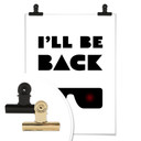Plakat I'll be back