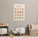 Holzbild - Emotionswortschatz zum Gefühle erkennen, kindgerecht